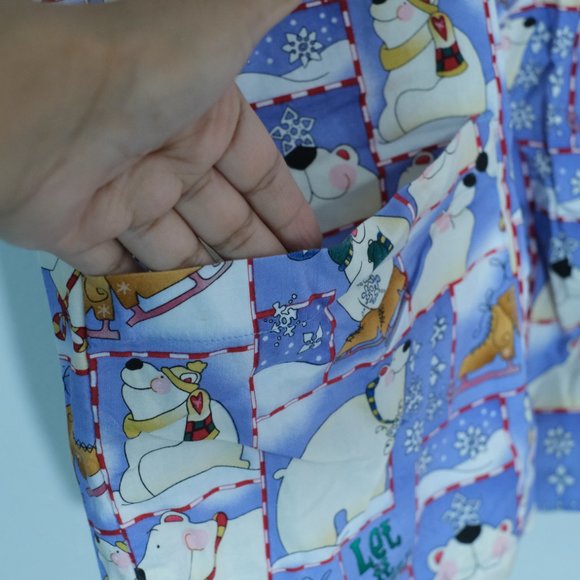 Christmas Scrub Top - Picture 3 of 5